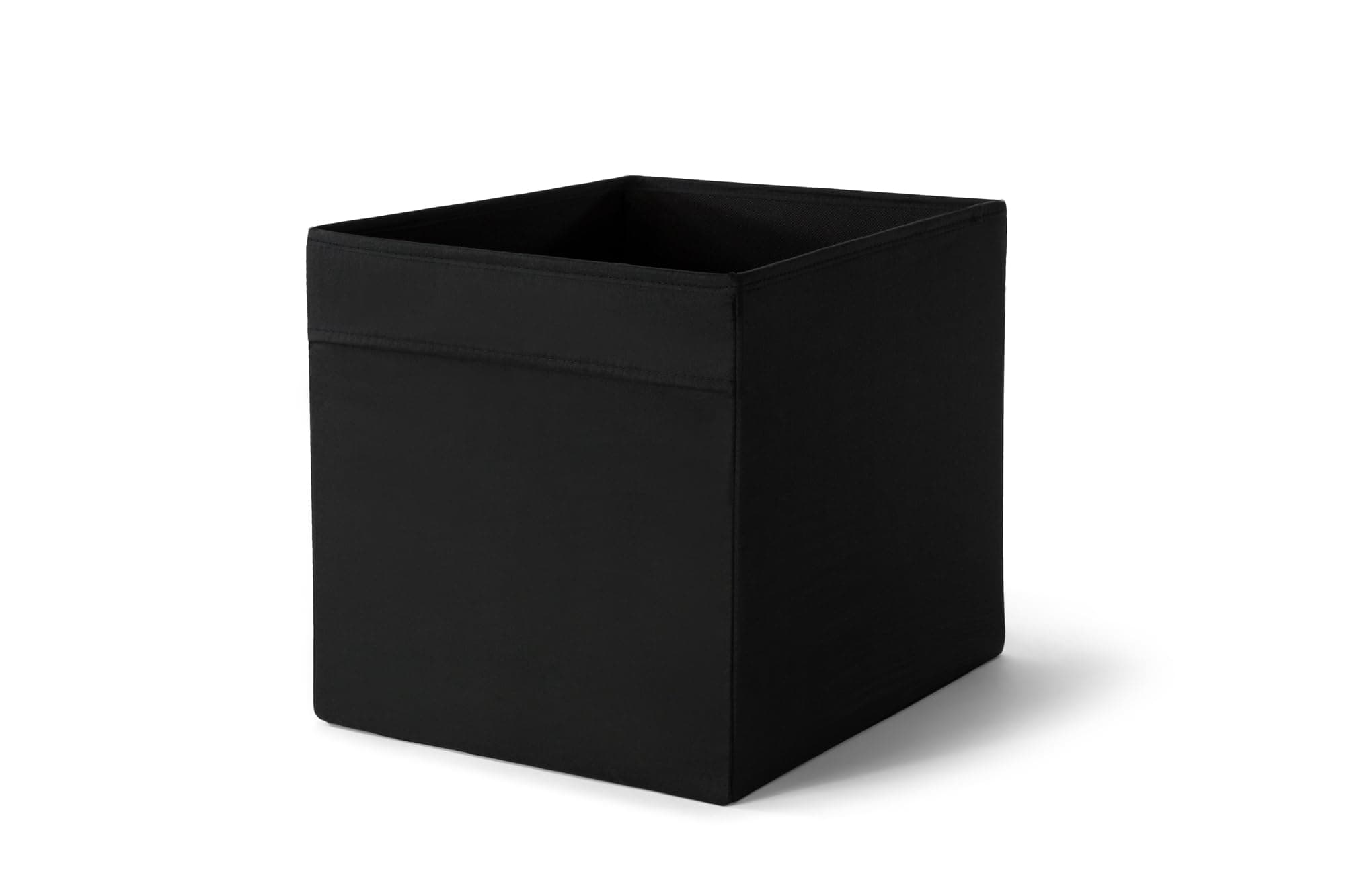 Drona Storage Box 33 x 38 x 33 cm black (for Expedit shelving unit – 4 pieces), black, 4 - Pack