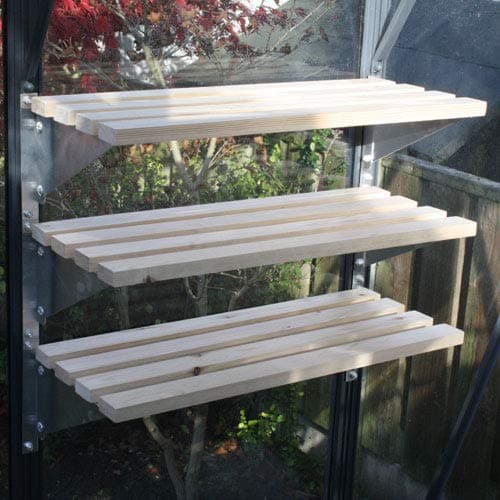 Two Wests & Elliott Wall Mounted Modular Shelf (3, Timber Slats)