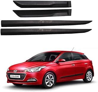 Car Door Body Side Beading/Molding/Cladding for Hyundai Elite i20 2018-2019 Set of 04