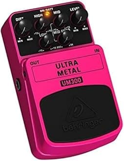 ULTRA METAL UM300 Heavy Metal Distortion Effects Pedal