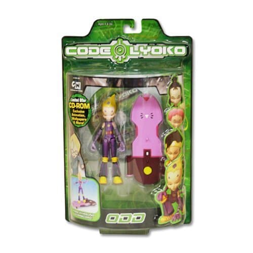 Code Lyoko 5" Action Figure Laser Arrow Launching Odd