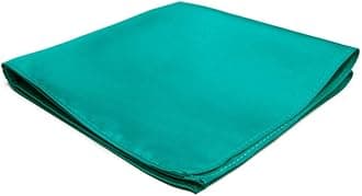 Jacob Alexander Solid Color Pocket Square Handkerchief Hanky Wedding Business