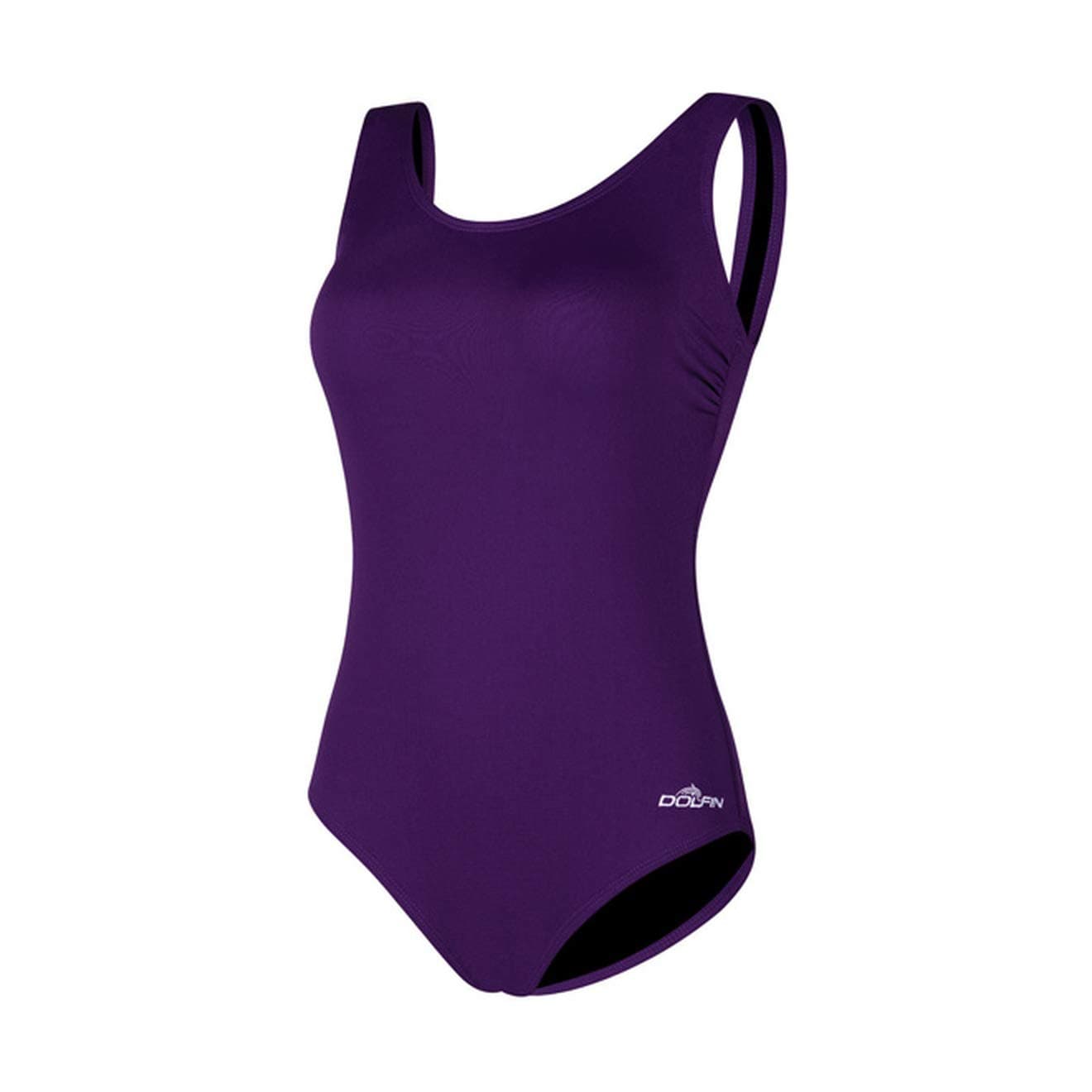 Dolfin Women's Solid Moderate Scoop Back