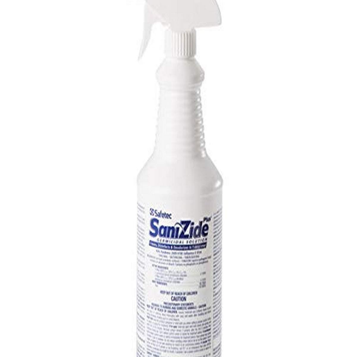 34810 SaniZide Plus Germicidal Solution, 32oz. Spray, Plastic Bottle