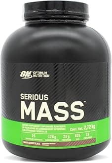 OPTIMUM NUTRITION Serious Mass Chocolate No Sugar Added, 272.1 g