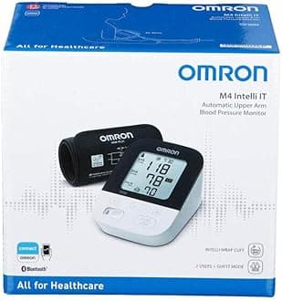 M4 intelli IT with Bluetooth - Arm blood pressure monitor, Intelli smart cuff, Blood Pressure Monitor clinically validated