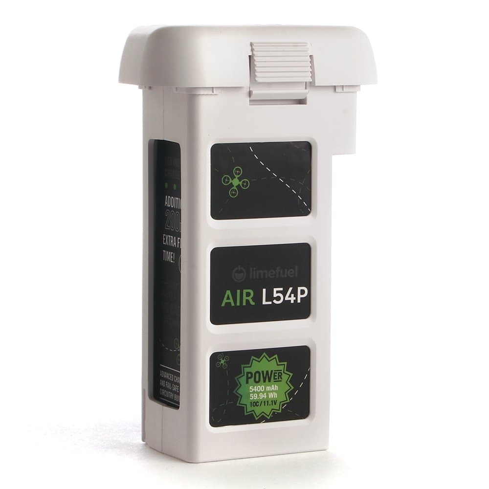 DJI Phantom 2 [Vision] Battery Pack 11.1V 5400mAh 10C LiPo (Limefuel Air L54P) Extended Spare Replacement Battery for use with DJI Phantom 2 Quadcopter Drone including Vision, and Vision+, Compatible with Phantom 2 Charger