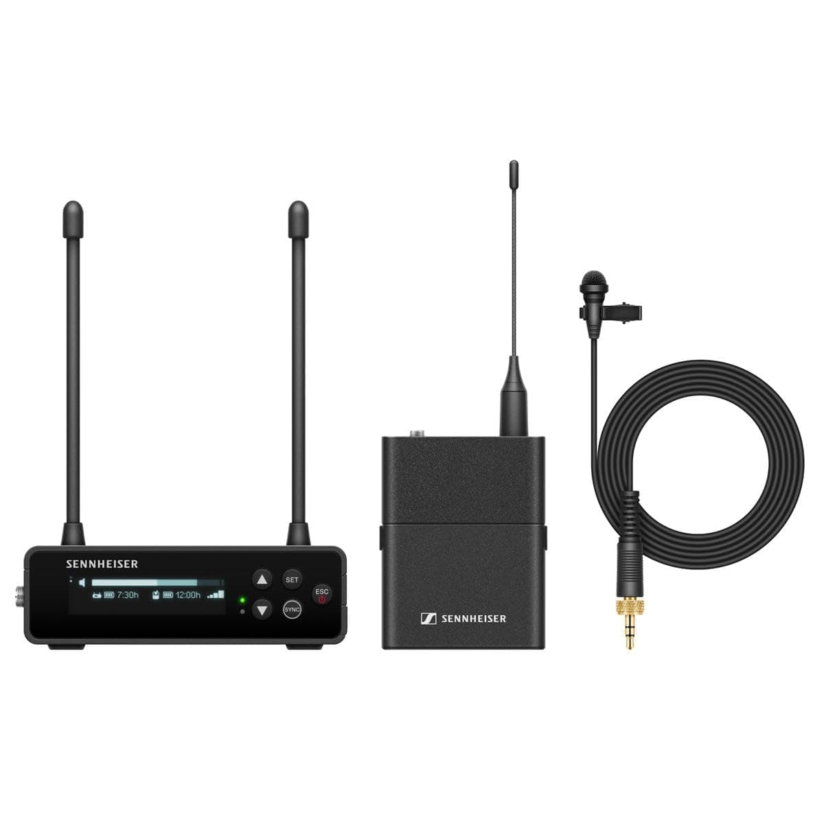 EW-DP ME 2 Evolution Wireless Digital R1-6 Lavalier Mic System, Black 700011