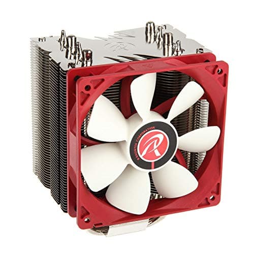RaijintekThemis Evo 120MM Processor Cooler Metallic Red/White