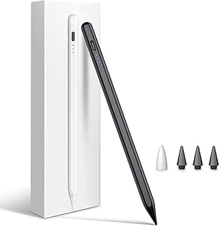Cisteen Stylus Pen for iPad 2025-2018 with Faster Charge,Tilt Sensor Pencil Compatible with iPad 10/9/8/7/6,11th A16,Air 11/13 M2/M3,Pro 11/13 M4/M5,Pro 12.9",Air 5/4/3,Mini 7/6/5