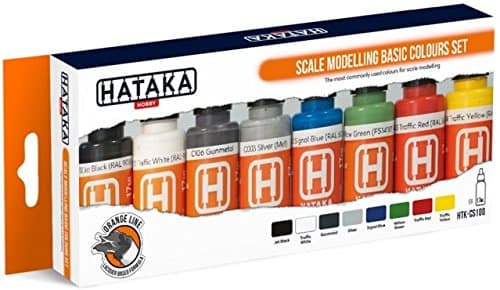 Hataka Scale Modelling Basic Colours Set # CS100