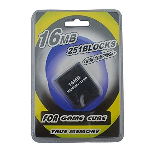 Link-e eLink ® Memory Card 16 MB (251 Blocks, Not Compressed Memory) for Nintendo Gamecube Console