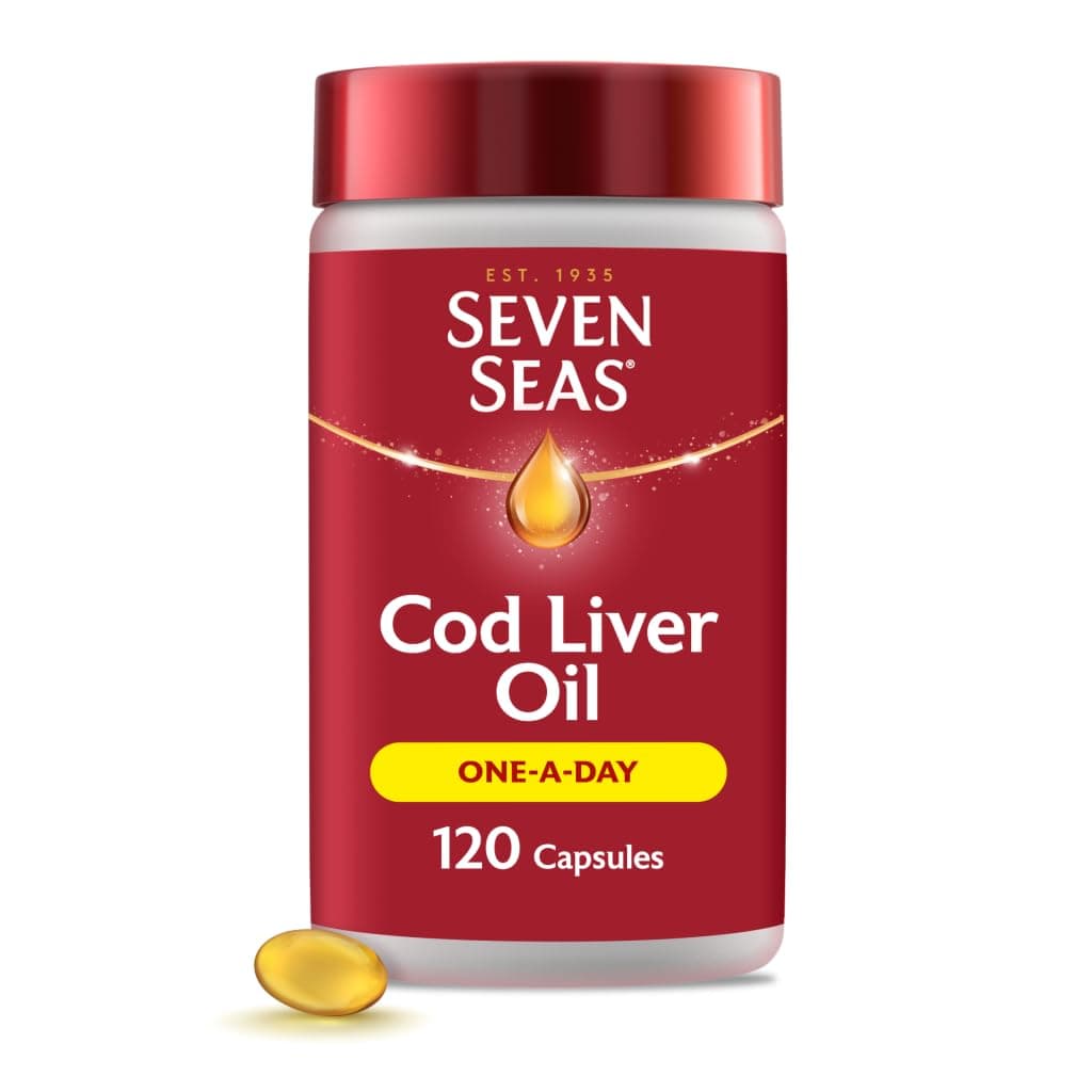 Pure Cod Liver Oil 120 capsules