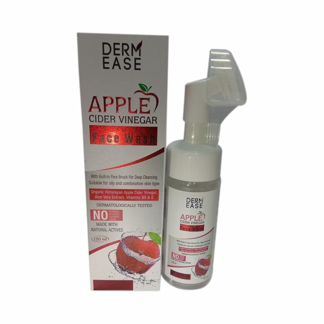 DERM EASEApple Cider Vinegar Foaming Face Wash 150ml