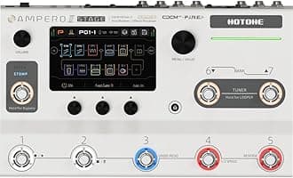 Multi-Effect Pedal Processor, Touchscreen, Guitar, Bass, Amplifier, Modeling, IR Cabinets, Simulation, Dual Effect Chains with FX Loop MIDI I/O Stereo OTG, Audio Interface