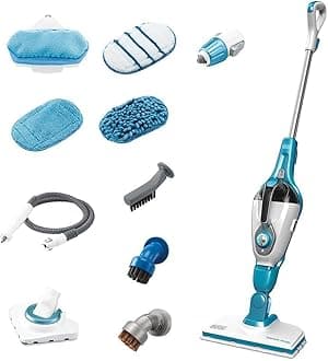 7in1 Steam Mop with SteamGlove Handheld Steamer (HSMC1361SGP)