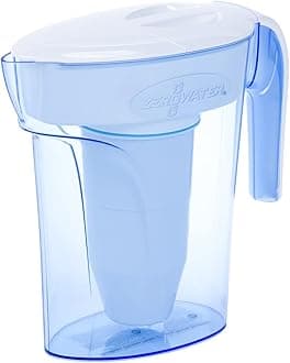 7-Cup 5-Stage Water Filter Pitcher 0 TDS for Improved Tap Water Taste - IAPMO Certified to Reduce Lead, Chromium, and PFOA/PFOS