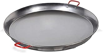 Garcima La Ideal Polished Steel Paella Pan 70cm