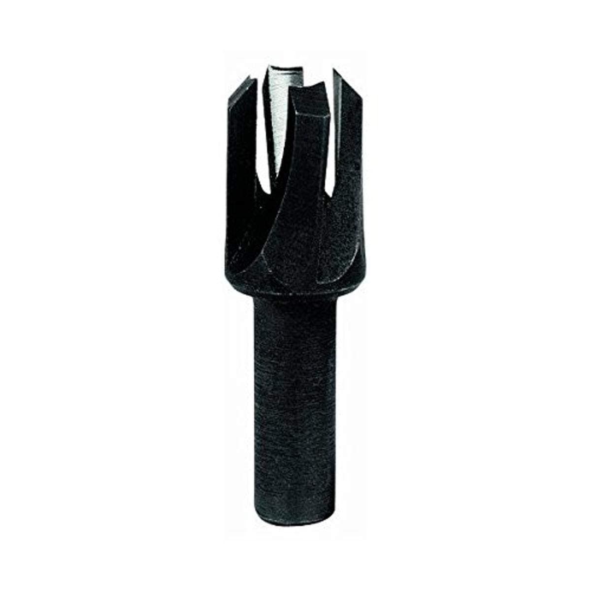 Tapered Plug Cutter (1/4 inch) - Drill Bit with Four Flute Design Ensures a Tight Plug - for Use with Both Soft and Hard Woods - Crafted from Tool Steel - FSE-095828- Made in Austria