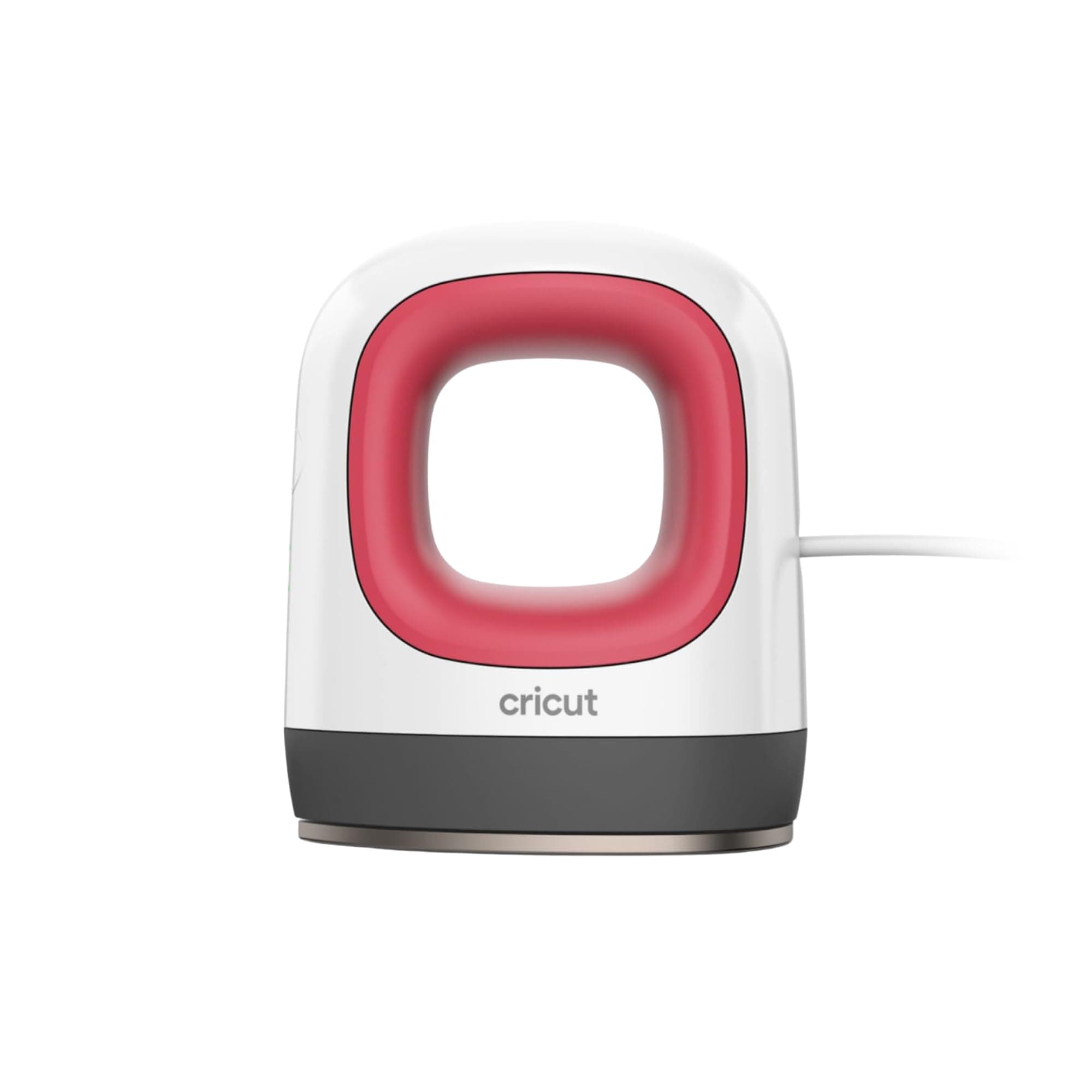 Cricut EasyPress Mini Heat Press for Pressing Small Objects Like Shoes, Stuffed Animals, Hats & More, 3 Heat Settings & Precision Tip, Ceramic-Coated Heat Plate, Compact & Lightweight, Raspberry