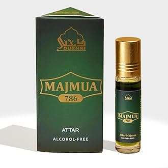 - Majmua 786 Attar Oil by Dukhni | Arabic perfume oils for men and women | 100% pure ittar roll on, oud oil, woody oudh perfume | Eid, Ramadan, Umrah Gifts & Vegan Islamic Fragrances