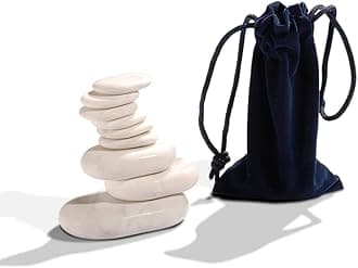 Master Massage 9 pcs Standard Marble Stone Set