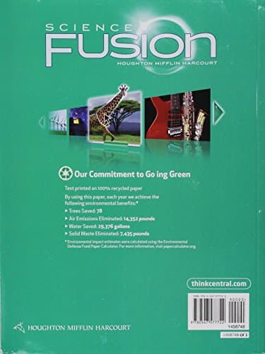 Student Edition Interactive Worktext Grade 1 2012 (Sciencefusion)