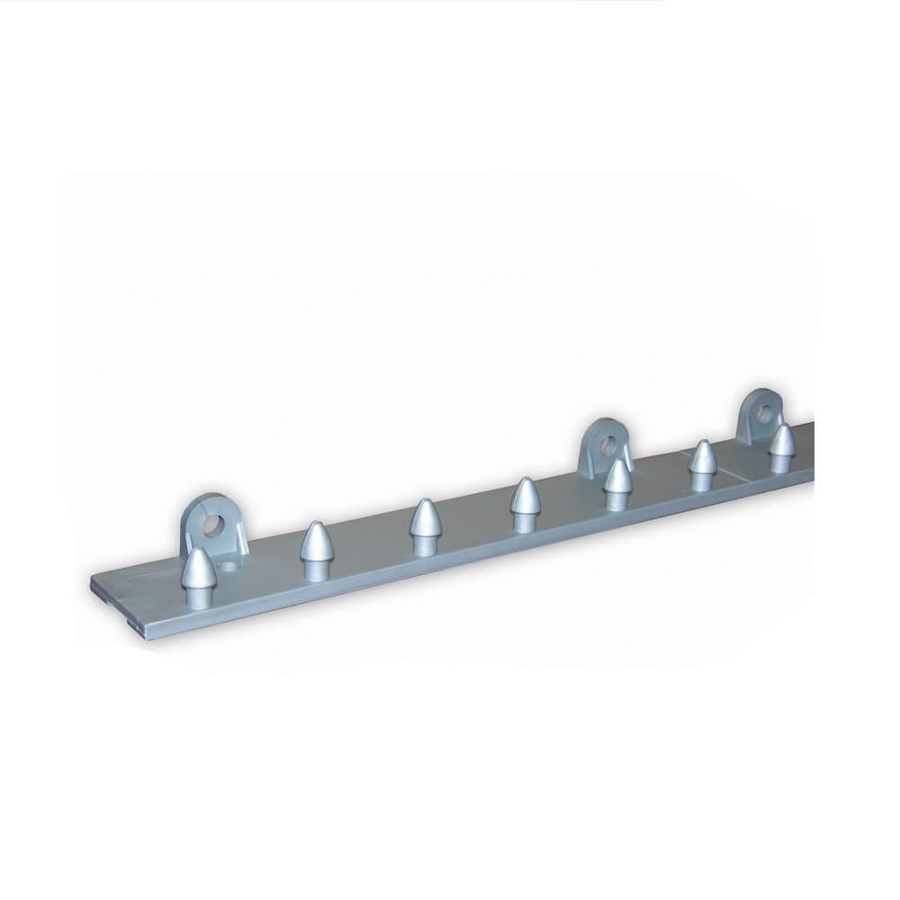 Aleco 477372 MaxBullet HTP Silver Replacement Hardware Mounting Kit, 24" Length