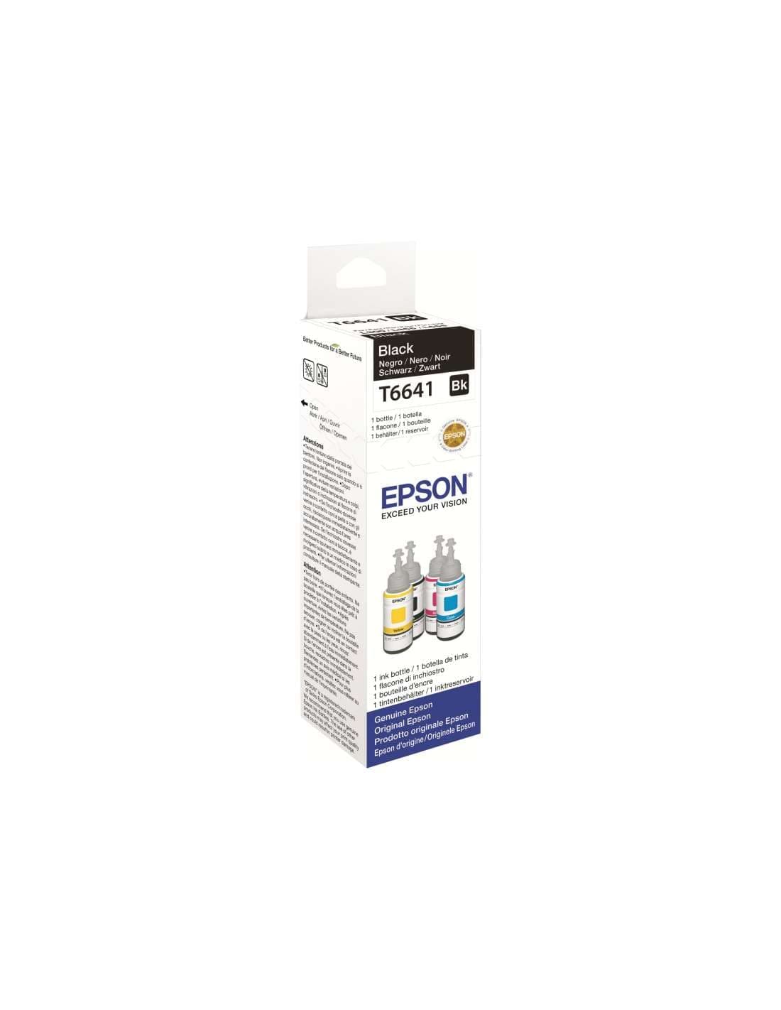 Epson T6641 Black 70m Ink Bottle