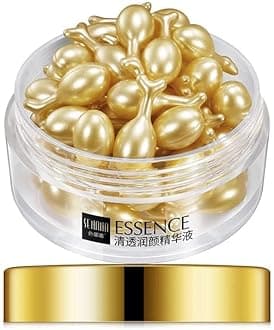 SENANA MARINA Active Skin Repair, Nourishing Anti Aging Night Serum Capsules for Face - Vitamin E, Supports Facial Skin Brightening and Corrects Dark Spots (2)