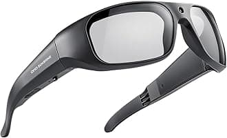 OhO sunshine Camera Sunglasses,4K Video 24M Resolution H.265 Smart Glasses with Built-in Memory for Outdoor Adventure