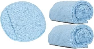 Leather CPR Microfiber Applicator Sponge & 2pcs 16in Towels - Use for Applying Conditioner and Cleaner to Car Interiors and Furniture