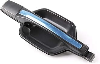 Outside Exterior Front Rear Door Handle Black with Chrome for Mitsubishi Pajero Montero MK3 2000-2006 (Rear Right)