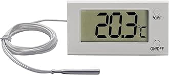 White Digital Oven Thermometer