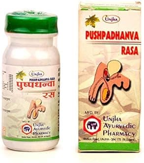 Zed Blue UNJHA'S PUSHPADHANVA RASA 80 tabs (Pack of 2)