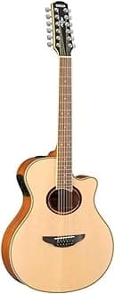 APX700II-12 12-String Thinline Cutaway Acoustic-Electric Guitar - Natural
