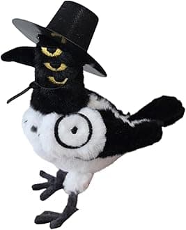 HGWOPGASD Kpop Demon Hunters Purple Tiger Plush Toy Cute and Quirky Raccoon Plush Toy Creative Gift for Children B