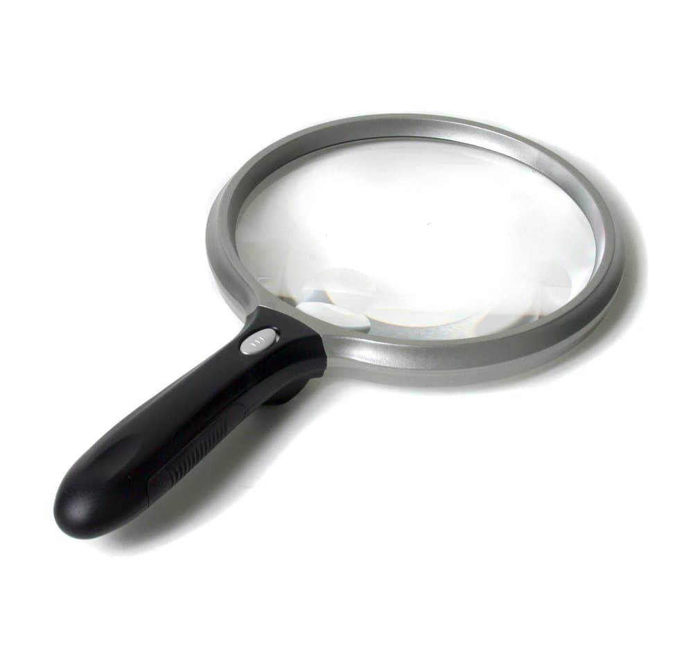 87610 Lighted 5" Round Magnifier