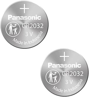 Panasonic CR2032 3V Cell Power Lithium Coin Battery (Twin Pack)