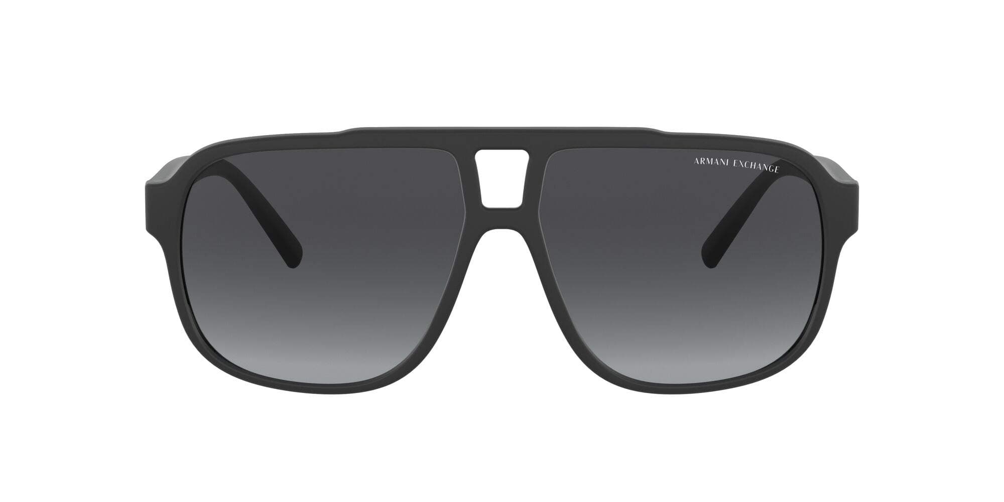 Men's Ax4104s Rectangular Sunglasses