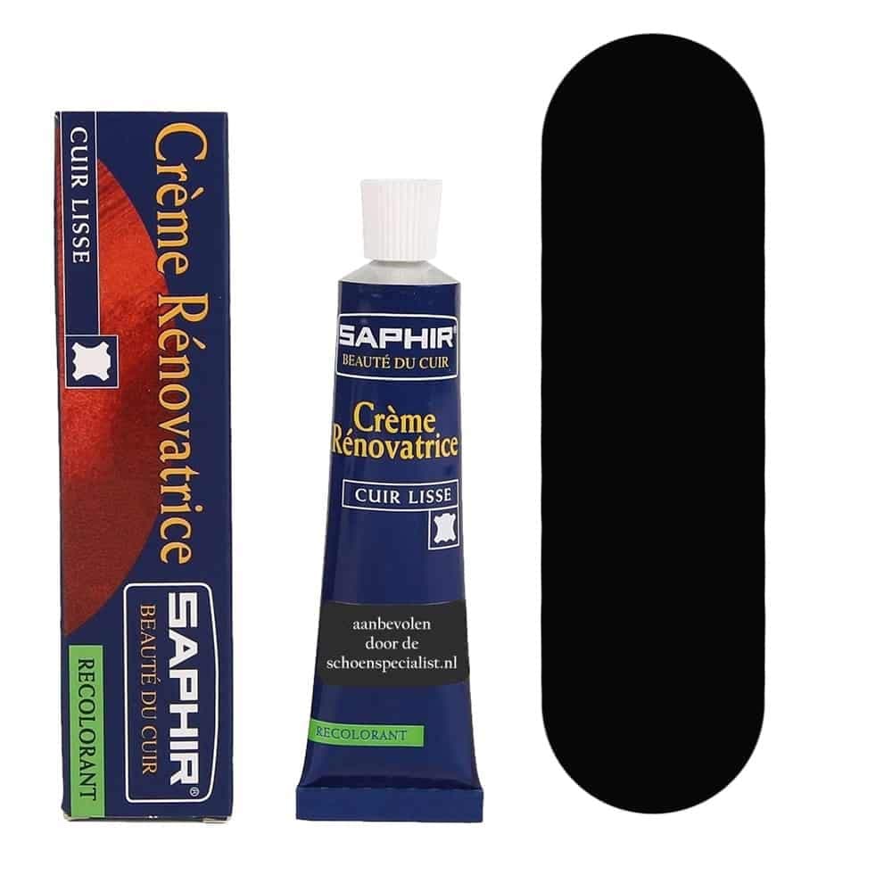 SAPHIR Wax Shoe Polish Black Size: 7