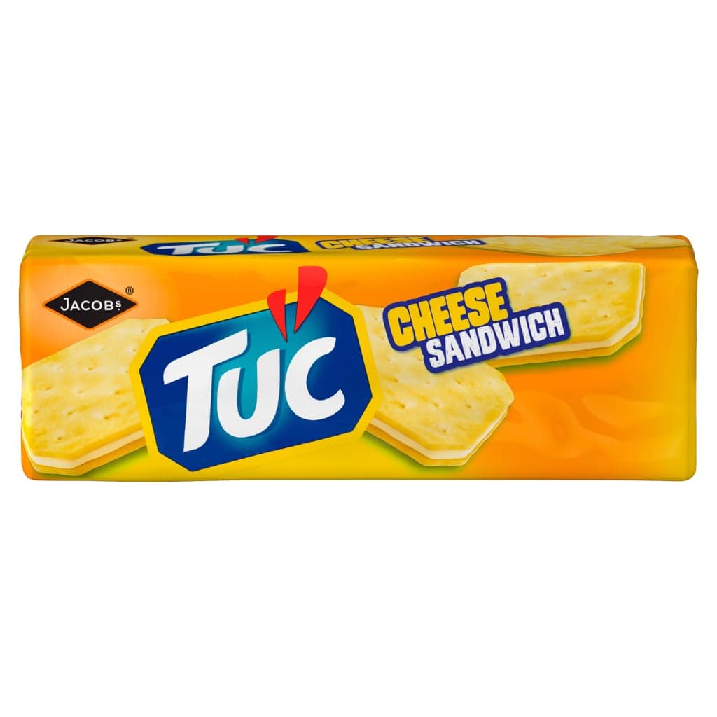 Tuc Cheese Sandwich Biscuits, 150g