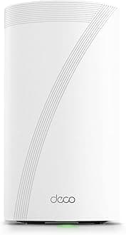 Deco 7 Elite BE85 Tri-Band WiFi 7 BE22000 Whole Home Mesh System- 2-Stream 22 Gbps, 2X 10G + 2X 2.5G Ports Wired Backhaul, 8X High-Gain Antennas, VPN, AI-Roaming, HomeShield (1-Pack)