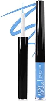 Just Herbs Eyeliner Waterproof and Smudge Proof, Long Lasting Eyeliners 2.5g (Electric Blue)