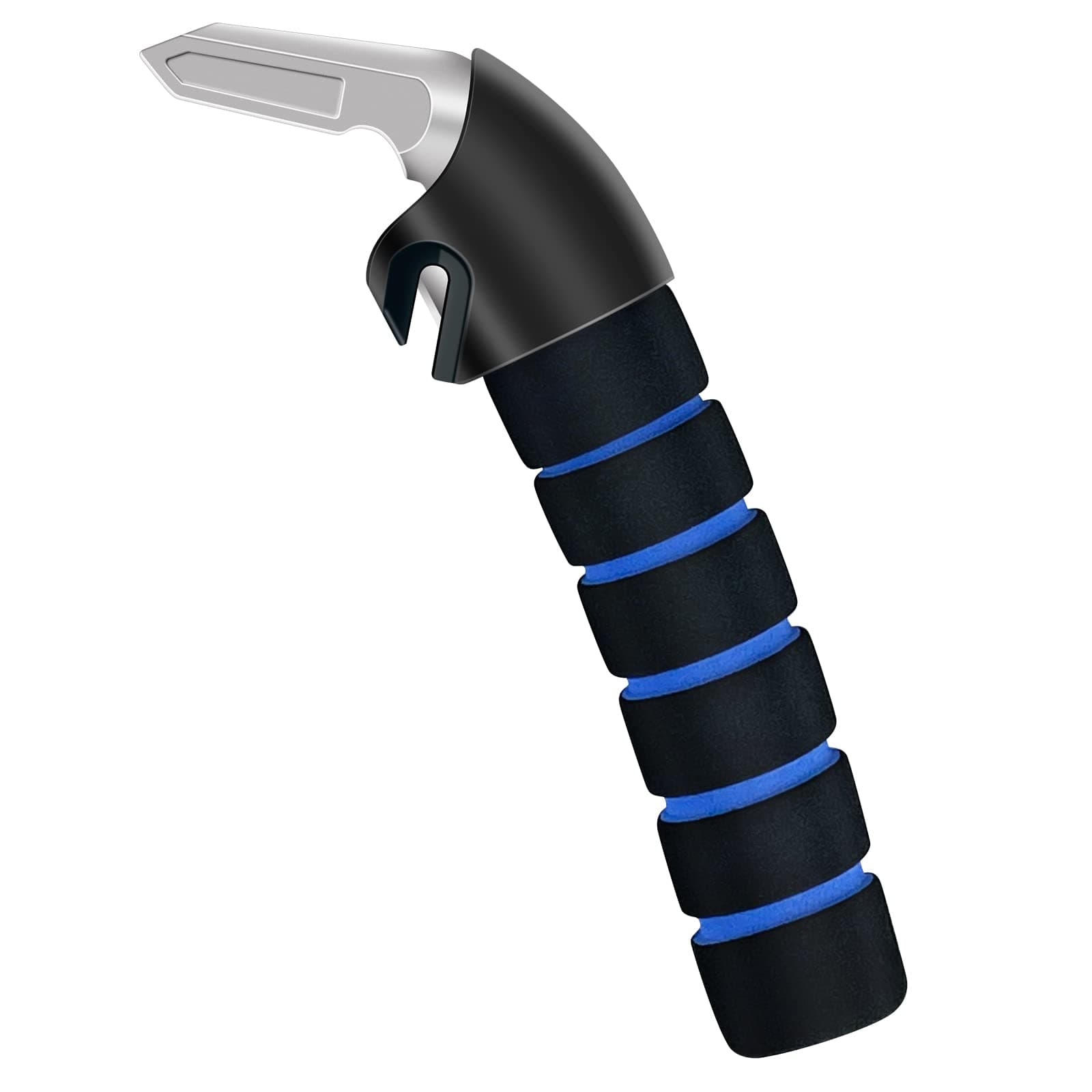 KOUNATSURI Car Door Handle for Elderly Car Assist Support Handle Multifunction Car Door Latch Bar for Seniors and Handicapped Blue