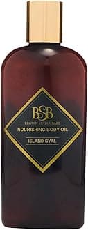 Brown Sugar Babe Island Gyal Body Oil, Nourishing Scented Oil for Women with Pineapple, Mango, and Watermelon Perfume Oils, Skin Care, Paraben Free, Perfume Body-Oil, Made in USA