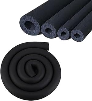 Foam Pipe Insulation, 5/8" Foam Tubing for Guitar Rack , Utensils,and Roof Rack, etc-- 5/8"(16mm) ID 1-23/64"(34mm) OD - 6Ft (5/8x1-23/64)