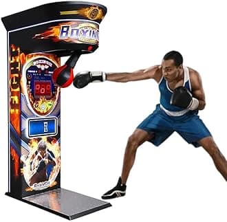 GDNG Indoor Sport Boxer Game Coin Operated Arcade Boxing Punch Machine