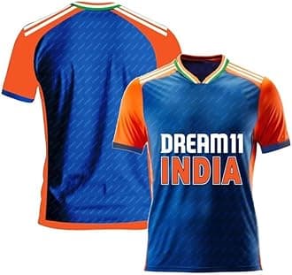 Ind Cricket Team T20 Jersey 2024 Dhoni_Virat,Rohit,Hardik,Rishabh,Rahul,Surya,Gill (Boys,Men,Kids)