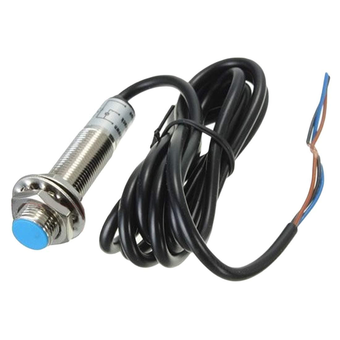 4 Digit LED Display Tachometer RPM Speed Meter with Red Green Blue LED Hall Switch Proximity Switch Sensor Guage